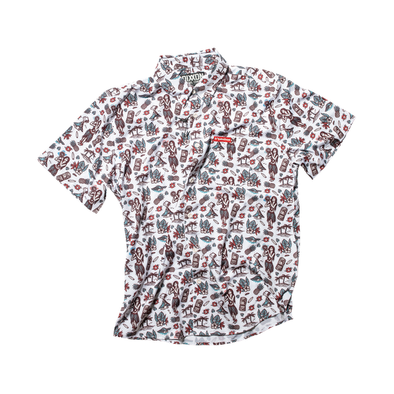 Front View of POP-LITSHIRT Button-Up Collared Shirt
