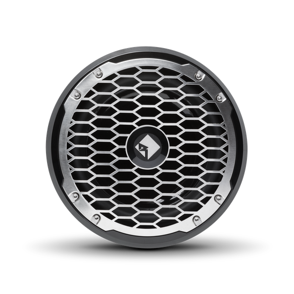 Front View of Subwoofer with Mesh Grille
