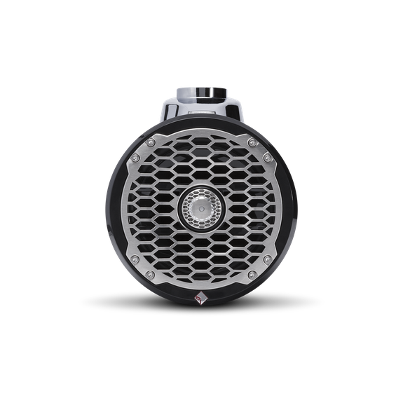 Front View of Speaker with Black Grille