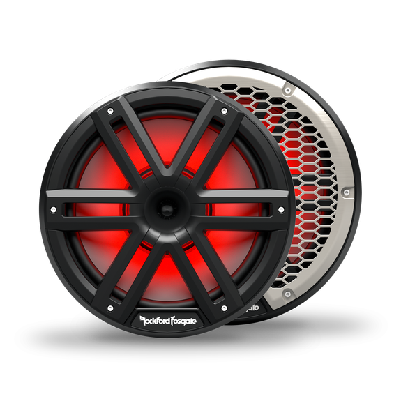 Front Beauty Shot of Speaker with Sport Grille and Stainless Grille