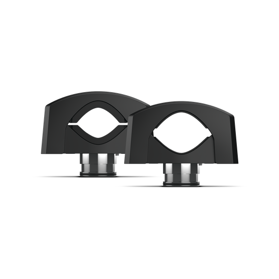 Front View of Clamps in Black