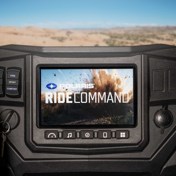 Front View of Ride Command® System