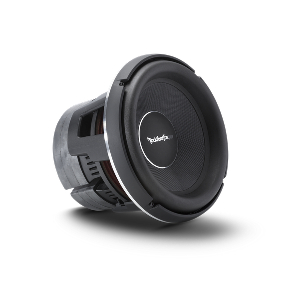 Three Quarter Front View of Subwoofer with Trim Ring