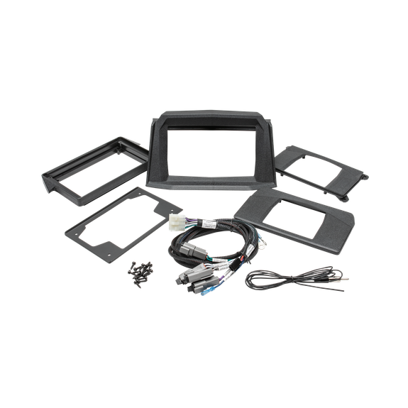 View of Components Included in RZR14 Dash Kit
