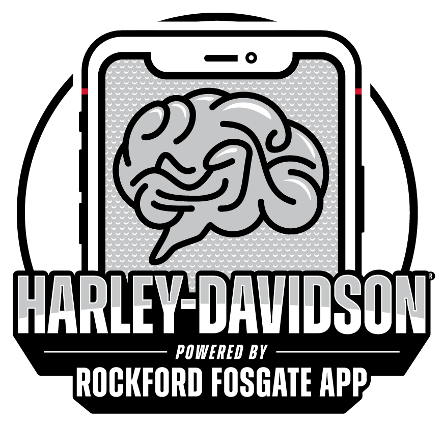 Harley-Davidson® Powered by Rockford Fosgate App technology icon