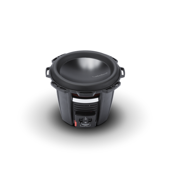 Profile Angle of Subwoofer without Trim Ring or Grille