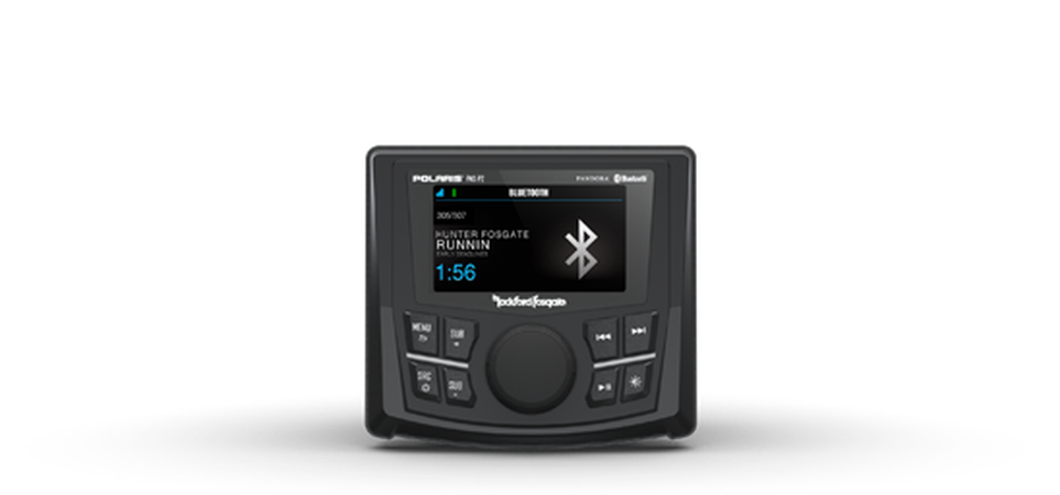 Rockford Fosgate PMX-P2 source unit for Polaris Audio Systems