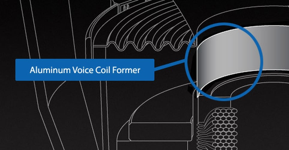 Anodized Aluminum Voice Coil Former